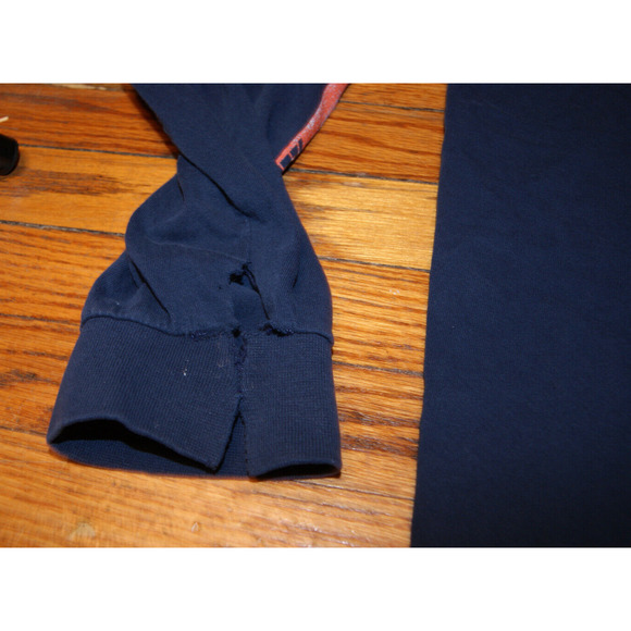 Vintage Y2K ILLINOIS FIGHTING ILLINI Football Nike Center Swoosh Large LS TShirt - Picture 7 of 12